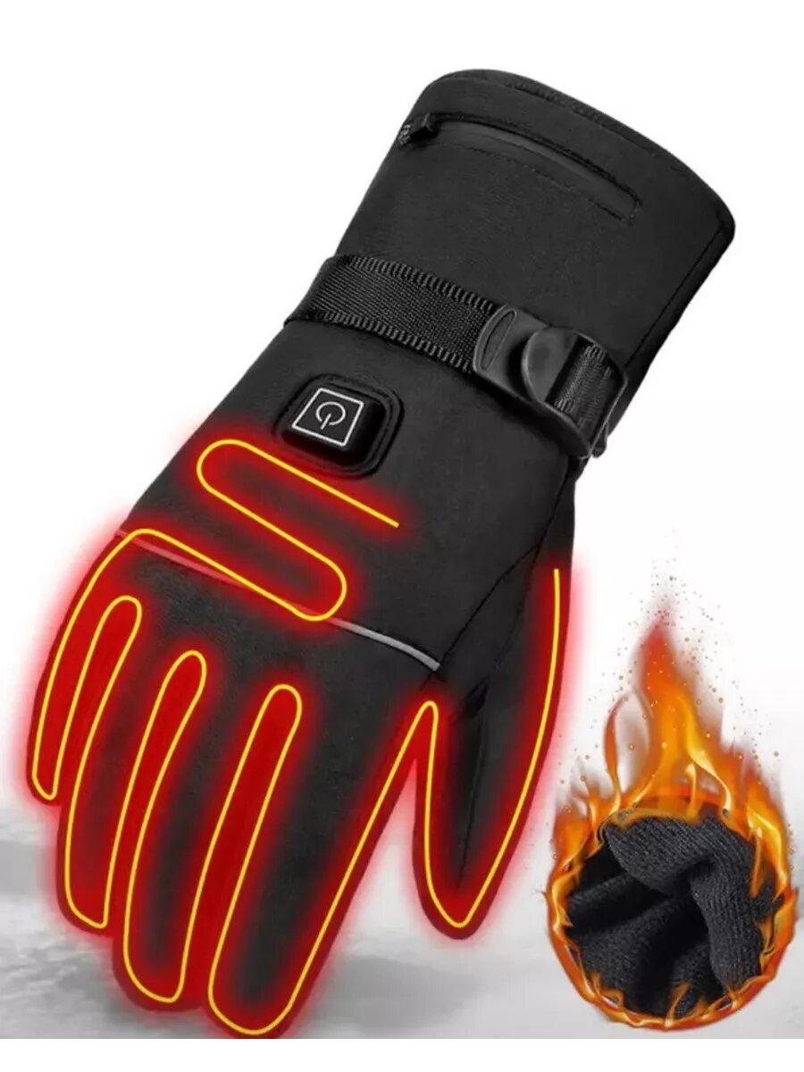 фото Зимние перчатки с подогревом