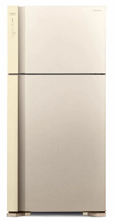 Холодильник Hitachi R-V660PUC7-1 BEG бежевый (двухкамерный)