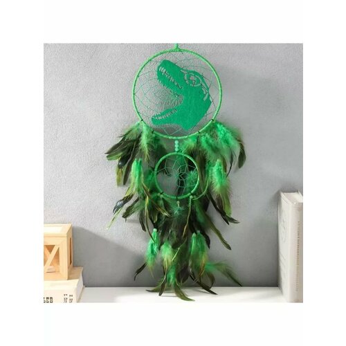 Ловец снов 2 кольца Динозавр 18х60 см 1287₽