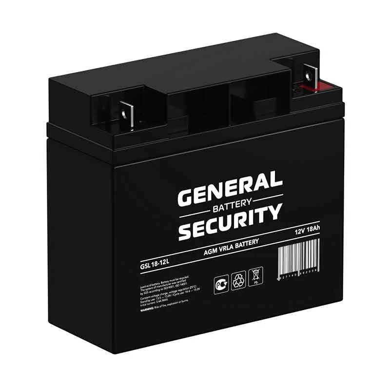 Аккумуляторная батарея General Security GSL18-12