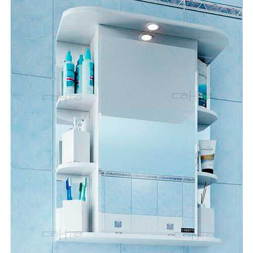 Шкаф зеркальный СанТа Стандарт 101042 60 см белый 20181₽