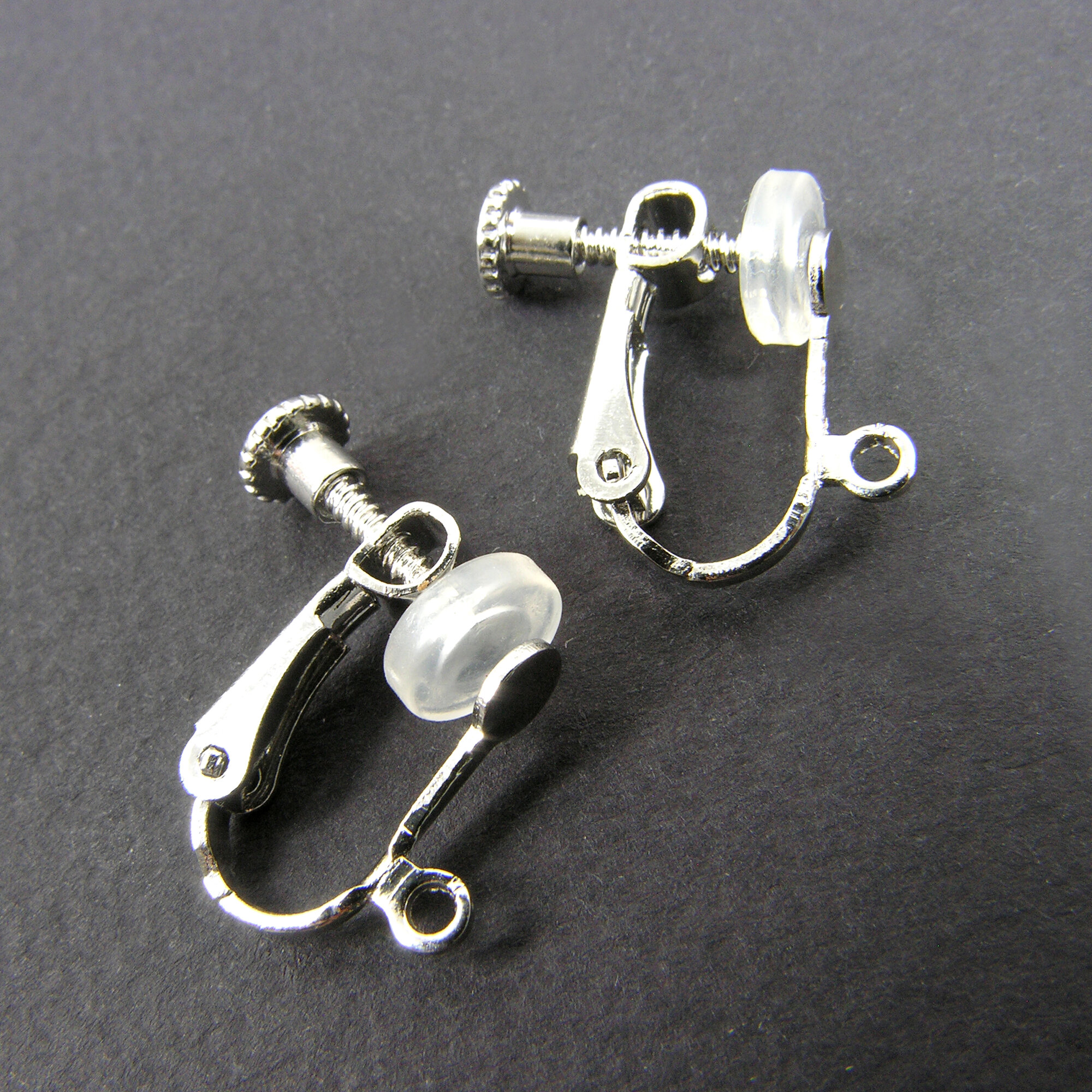 фото Основы для клипс Clip-on 15 мм (пара) (Gold)