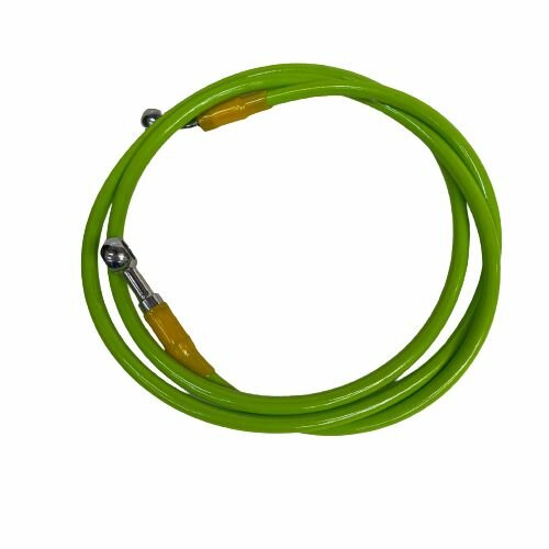 фото Шланг гидравлический тормозной (армированный) L1500 d10мм зеленый для питбайка и мотоцикла