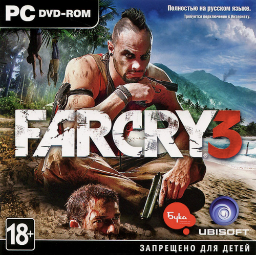 Изображение товара Игра для компьютера: Far Cry 3 Стандартное издание (Jewel диск) Лицензионный диск