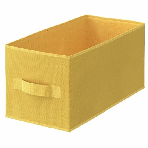 Короб Spaceo KUB Banana 15x31x15 см 6.9 л полиэстер цвет жёлтый