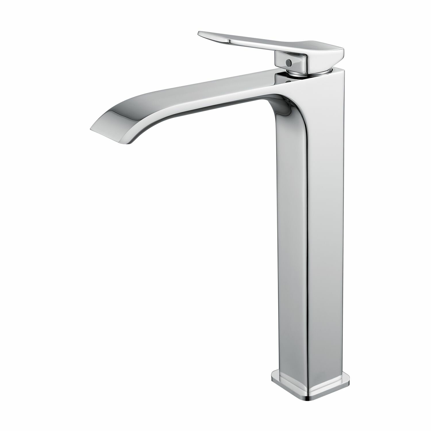 Смеситель Shevanik S4011, для раковины, латунь, аэратор, гибкий монтаж, длина излива 185 мм