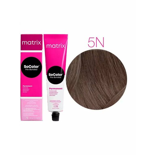 Matrix SoColor 5N Стойкая краска для волос 90мл
