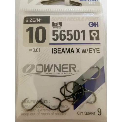 Крючок Owner 56501 №10 (9шт)