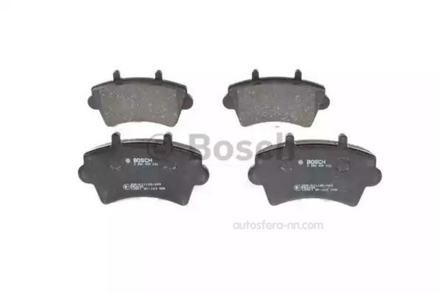 BOSCH 0986494031 0 986 494 031 819 00=223631 ! колодки дисковые п.\ Renault Master 00>, Opel Movano 1.9TDi-2.8TDi 01>