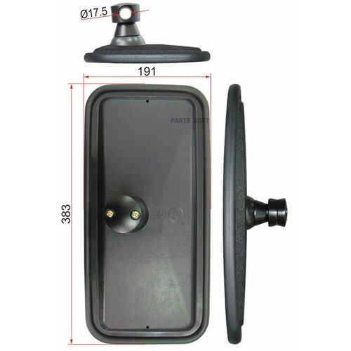 ZEVS SL1698 SL1698_Зеркало LHRH NQR75CXZ series 2235₽