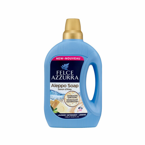 FELCE AZZURRA Жидкое моющее средство для стирки белья Алеппское мыло 1595л 1710₽