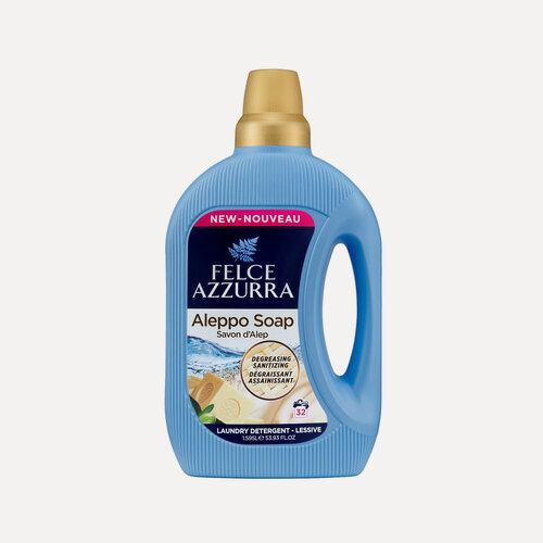 Изображение товара Жидкое моющее средство Felce Azzurra для стирки белья Алеппское мыло 1,595 л