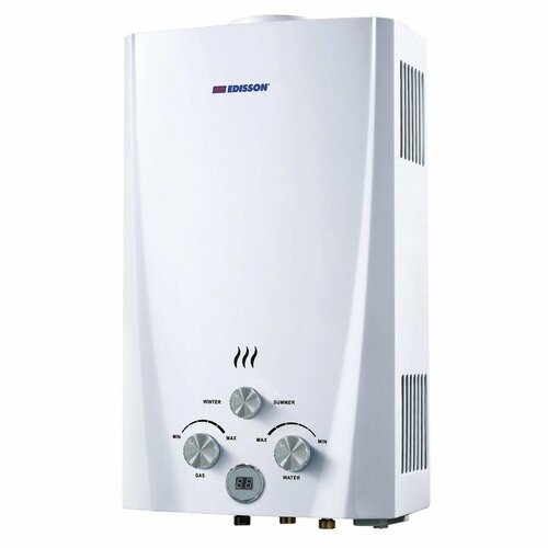 Газовая колонка водонагреватель проточный EDISSON Flame F 20 D20кВт10л мин 1332800₽
