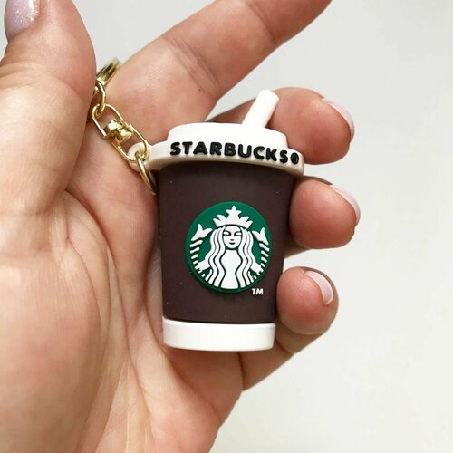 Брелок Starbucks коричневый 350₽