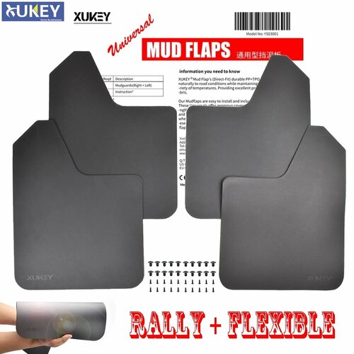 Универсальные брызговики для гонок/спорта, брызговики, брызговики, автомобильный фургон, внедорожник, пикап для Subaru XV Ford Ranger Rav4 Dmax 7