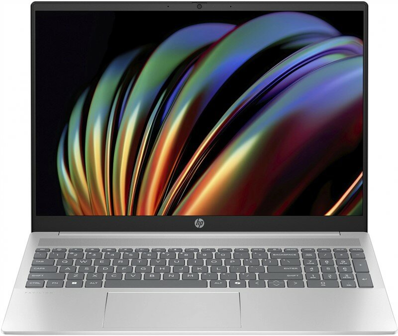 Ноутбук HP Pavilion 16-af0008ci A1WE2EA, 16", IPS, Intel Core Ultra 5 125U 3.6ГГц, 12-ядерный, 16ГБ LPDDR5, 512ГБ SSD, Graphics, Free DOS, серебристый