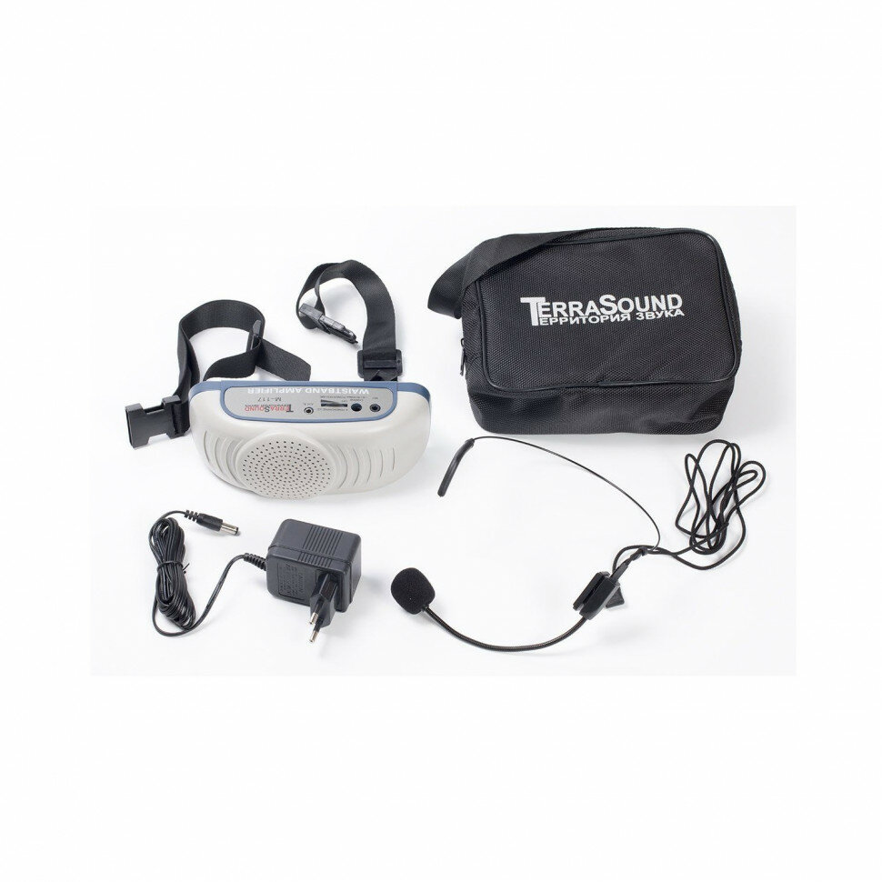 Звуковое оборудование TerraSound M-117A - Громкоговоритель для экскурсий