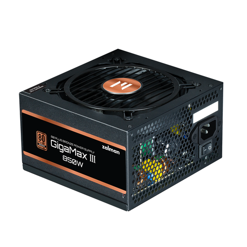Блок питания Zalman GigaMax III 850W ZM850-GV3 120mm APFC 80Plus Bronze 751800₽