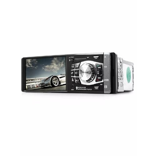 Магнитола автомобильная 1Din 4012D с экраном 4.1