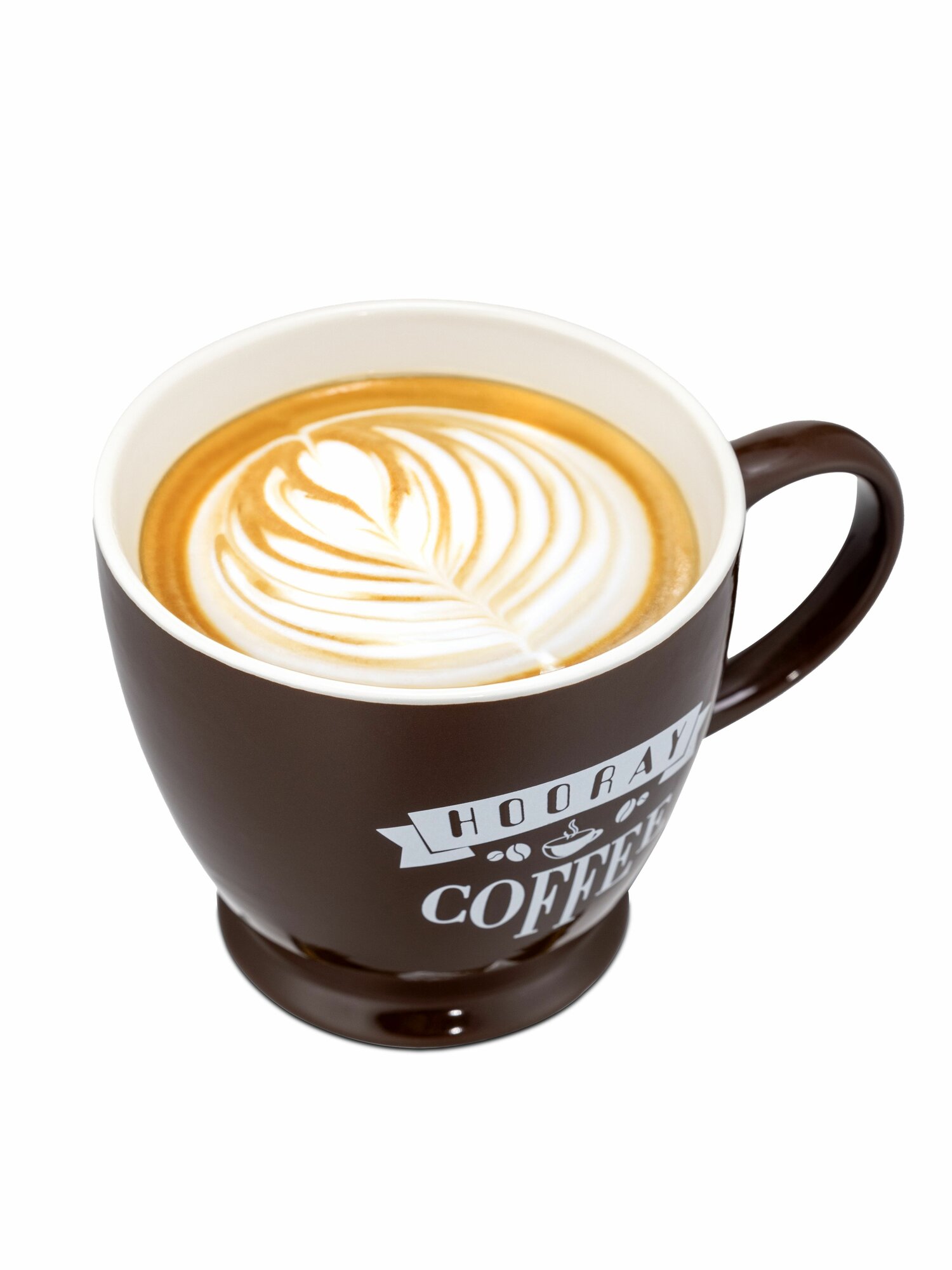 Кружка для чая и кофе керамическая объемом 400мл, надпись Coffee — фото 1