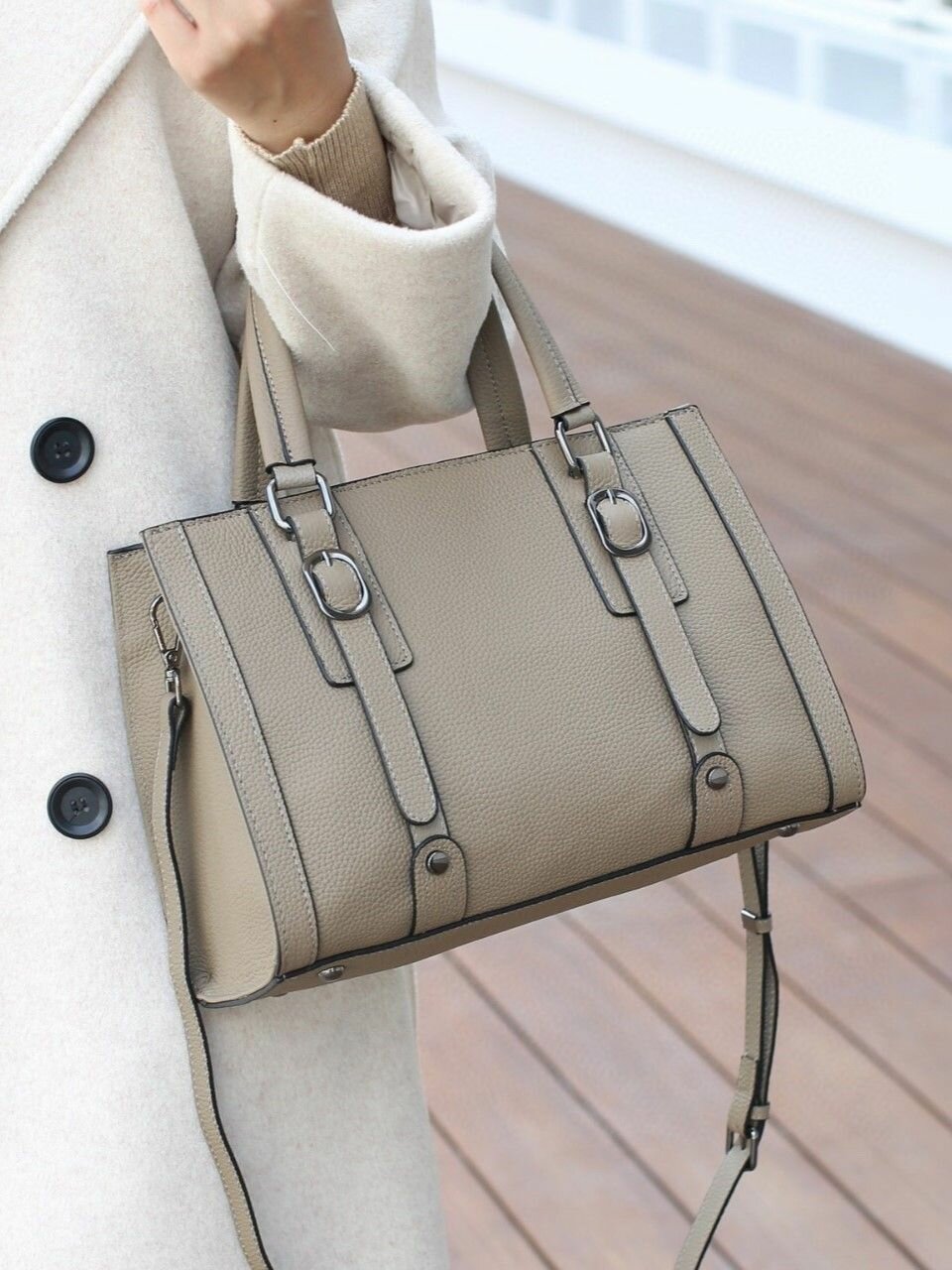 Сумка кросс-боди , фактура зернистая — фото 1