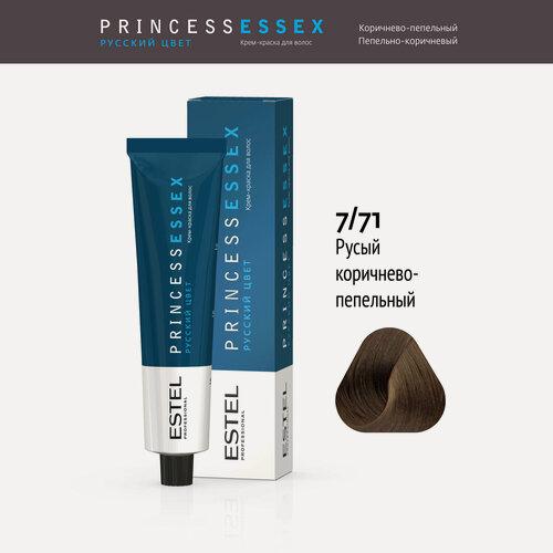Изображение товара Краска для волос ESTEL Princess Essex для волос 7/71, 60мл + оксид 6%