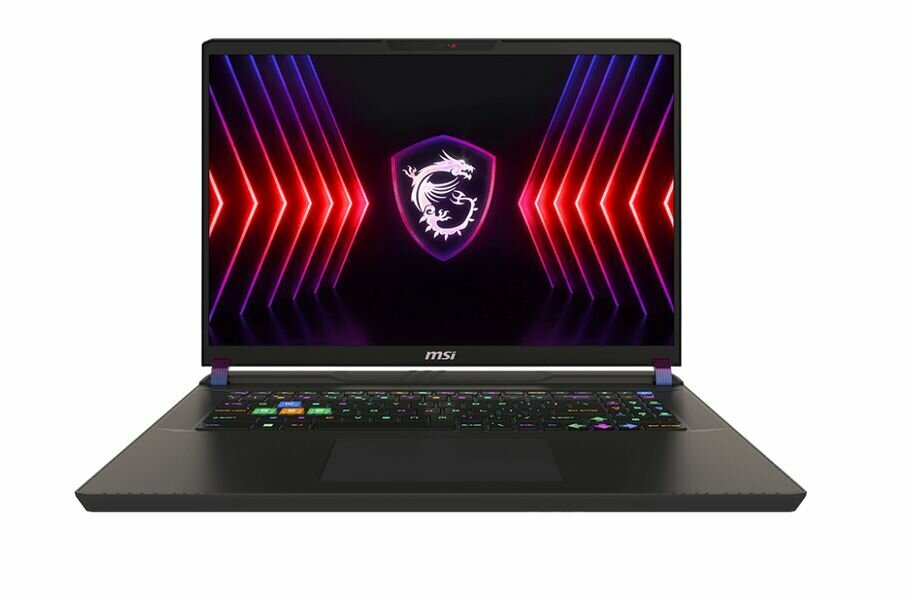 17,3" Ноутбук MSI Vector 17 HX A13VHG-803XRU (9S7-17S162-803) черный - 2560x1600, IPS, Intel Core i9-13980HX, ядра: 24 x 2,2 ГГц, 16 ГБ, SSD 1024 ГБ, NVIDIA GeForce RTX 4080 (12 ГБ), Windows 10 Pro