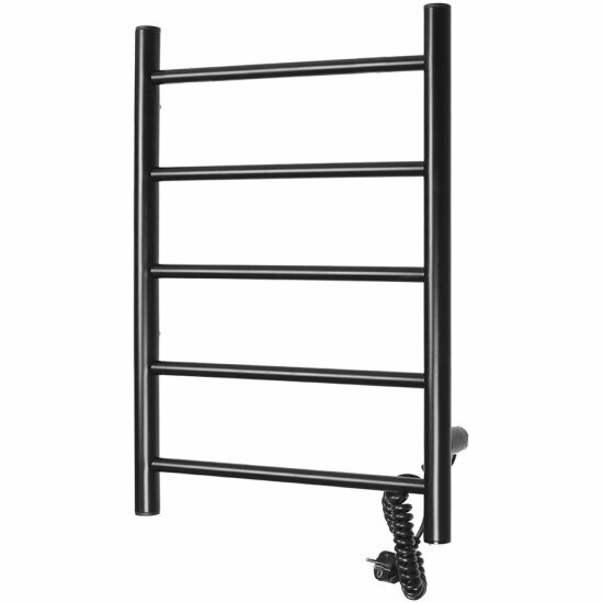 Полотенцесушитель электрический Domoterm Аврора черный DMT 109-5 50x71 ЧРН EK R
