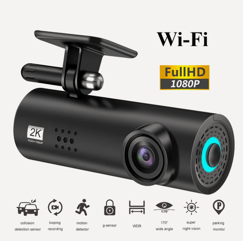 Изображение товара Видеорегистратор Faiz Full 2K, Wi-Fi, 1 камера, угол обзора 170°, HD 1080р