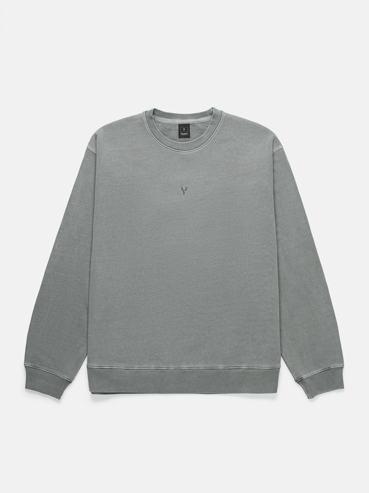 Свитшот Яндекс Garment Dyed, размер L, , оливковый