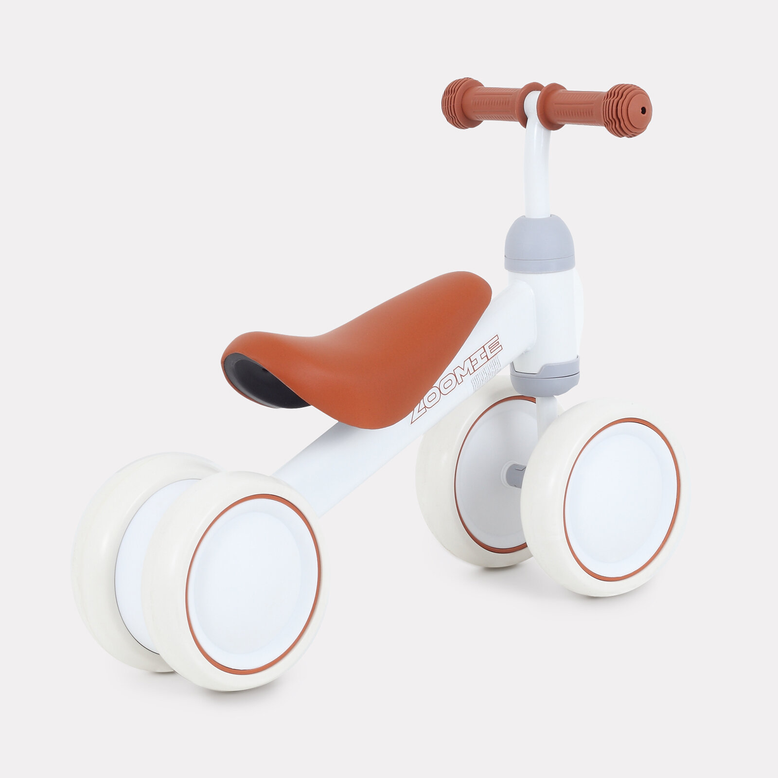 Беговел детский от года 4 колеса RANT basic RB126 "ZOOMIE" (White) — фото 1