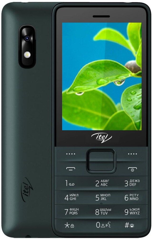 Сотовый телефон ITEL IT5312 Black (2sim/2.4"/320*240/32Mb/microSD/0.08Мп/2G/Bt/1500мАч/моноблок) — фото 1