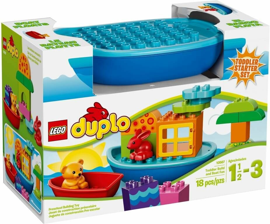 Творческая лодка из серии Lego Building Blocks Duplo 10567