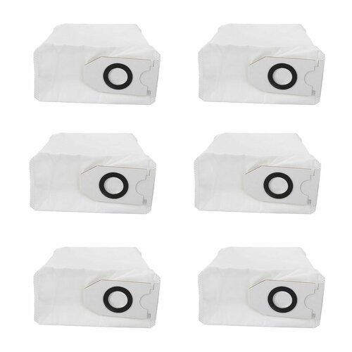 6 шт мешки для пыли для робота-пылесоса нетканые мешки для сбора пыли запасные части для пылесоса Midea V10 V12 W11 1043₽