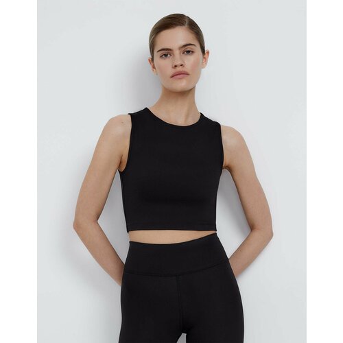 фото Топ спортивный gloria jeans, размер s (40-42), черный
