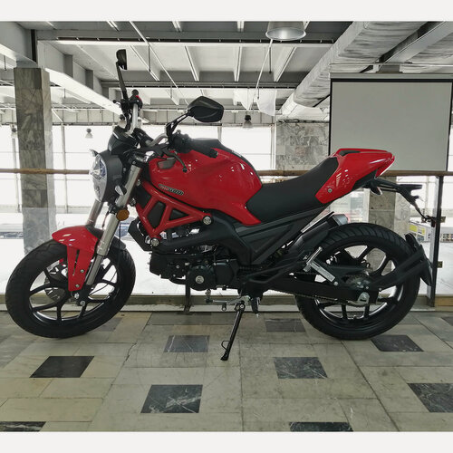 Изображение товара Мопед VENTO MONSTER 50 куб. см, 4-тактн, 3 л. с, красный, VENTO-MONSTER-PL-RD