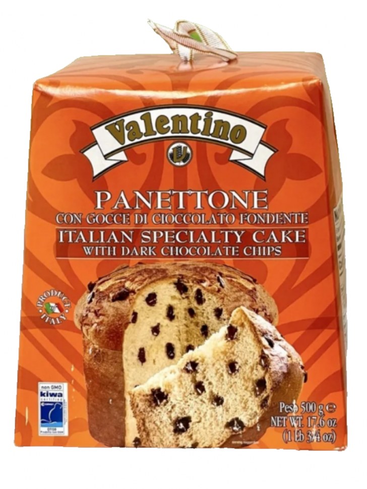 Valentino Кулич с Кусочками Шоколада 500г (088542)