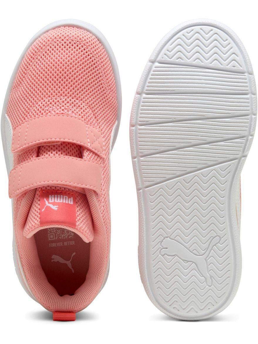 Кеды PUMA Courtflex V3 Mesh PS, размер 1, розовый — фото 1