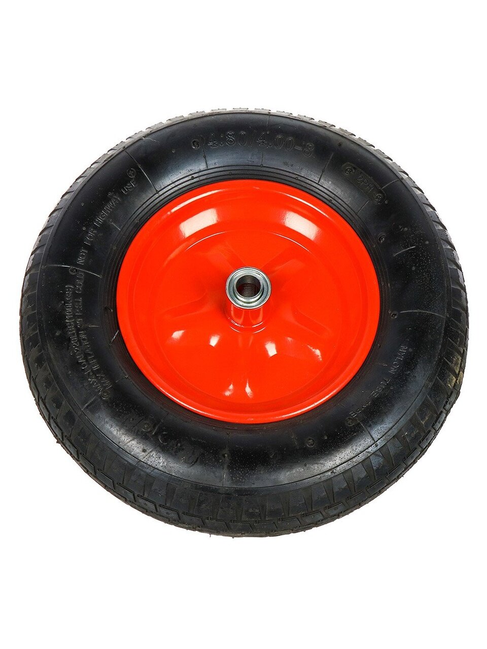 Колесо для тачки резина PR 4.00-8/4.00-6 втулка D20 мм Мастер Инструмент