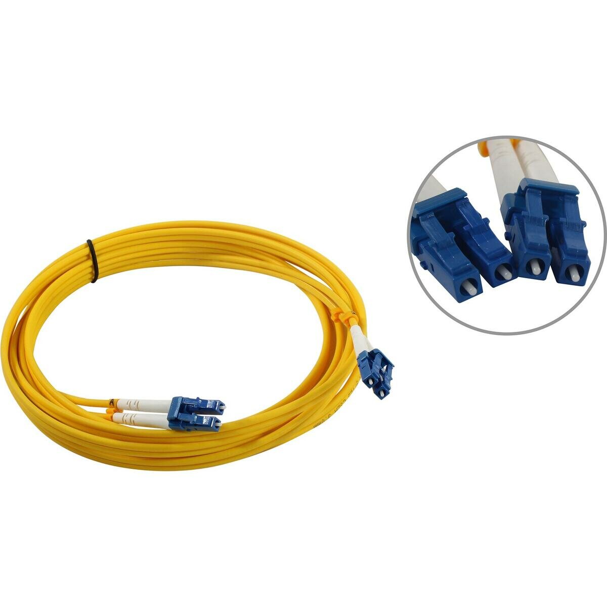 Cabeus FOP(d)-9-LC-LC-3m Patch cord во, LC-LC, LSZH, duplex, SM 9/125 3м 7345c