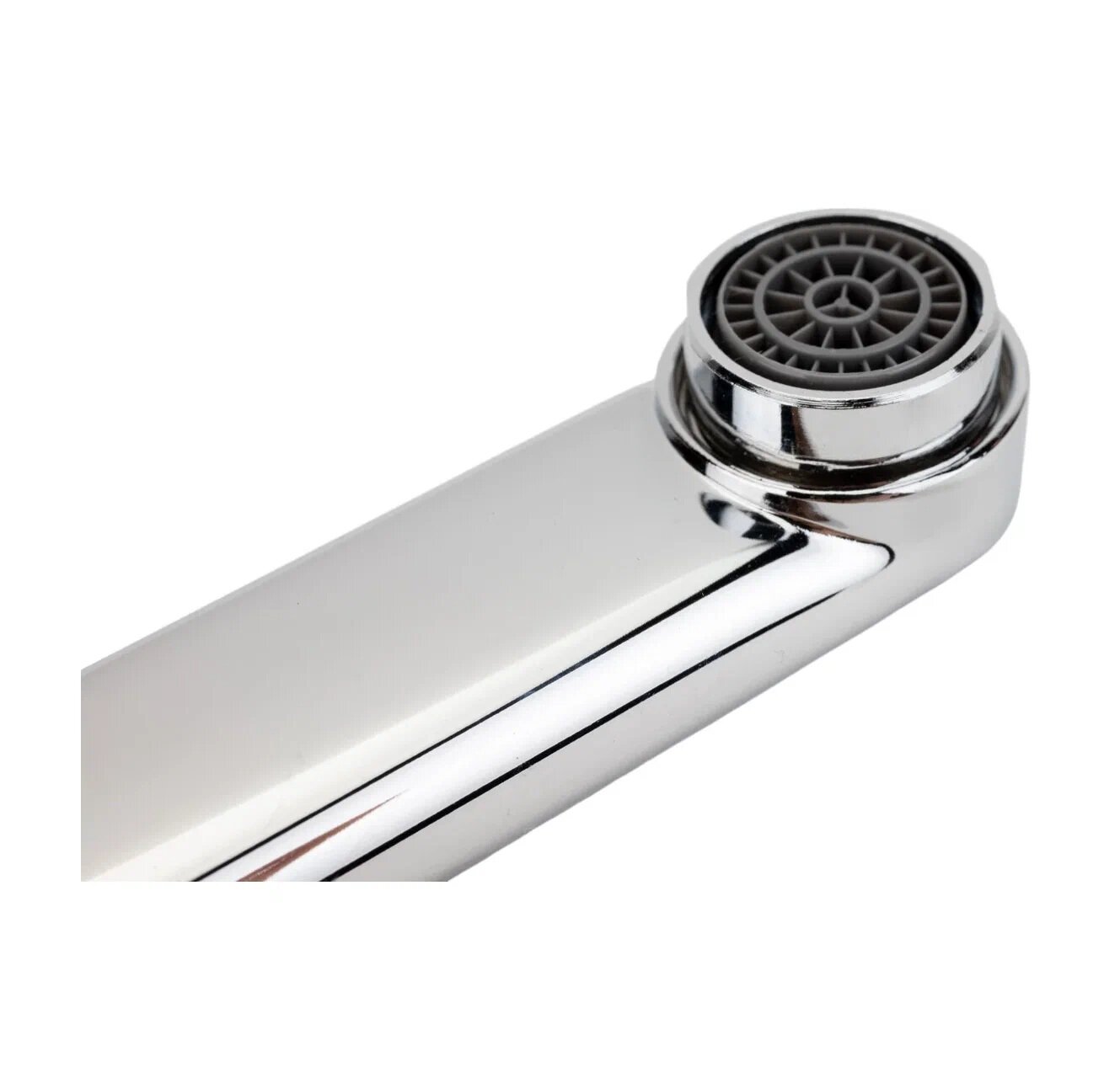 Излив STEMIX STM-P350 плоский для ванны 35 см хромированный