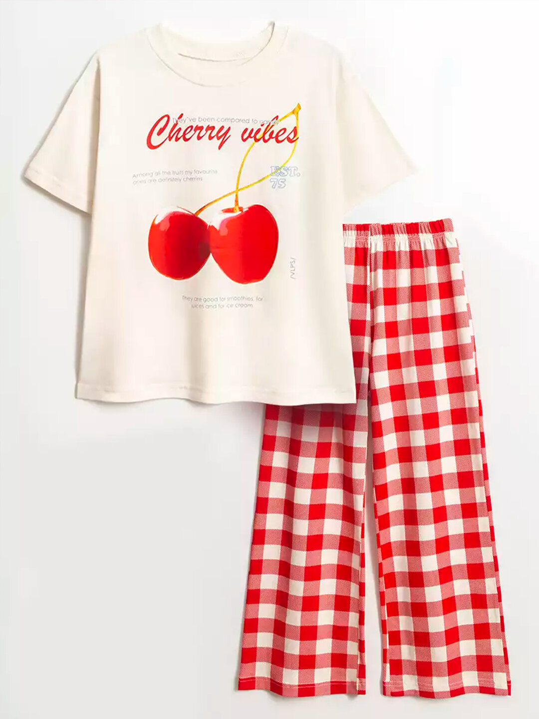 Пижама neo, размер 140, красный — фото 1