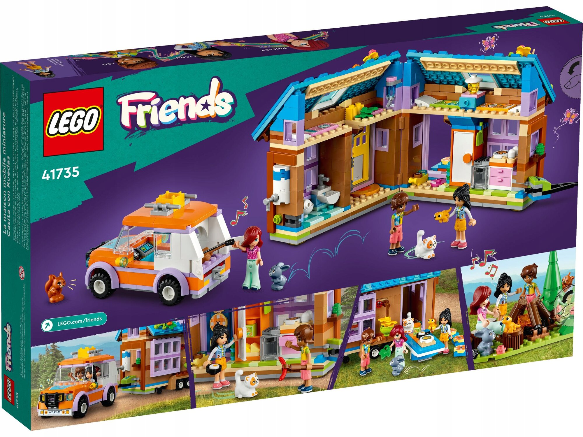 Конструктор Lego ® Friends 41735 Мобильный домик