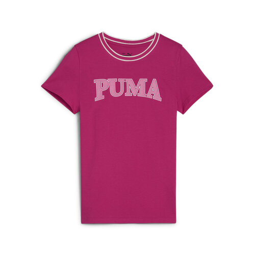 фото Футболка puma squad tee, размер 128, розовый