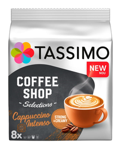 Кофе в капсулах Tassimo Cappuccino Intenso, 8 порций, 16 кап. в уп.