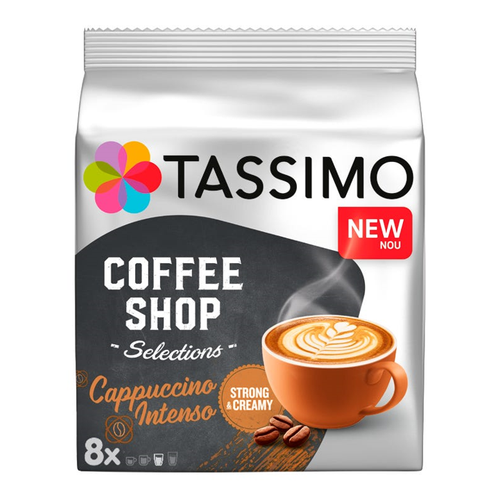 Кофе в капсулах Tassimo Cappuccino Intenso, 8 порций, 16 кап. в уп.