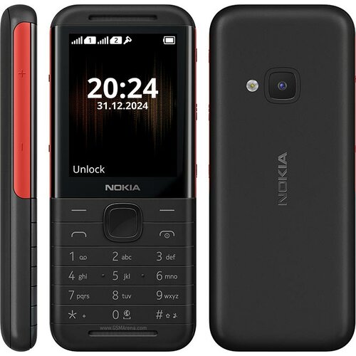 Телефон Nokia 5310 2024 Dual nano SIM blackred 5250₽
