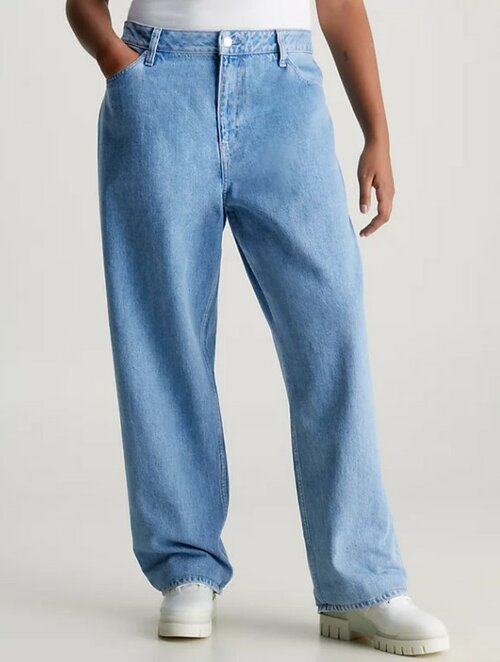 Джинсы мом  Calvin Klein Jeans, размер 28, синий