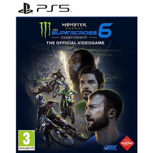 Monster Energy Supercross 6 The Official Videogame (PS5) английский язык