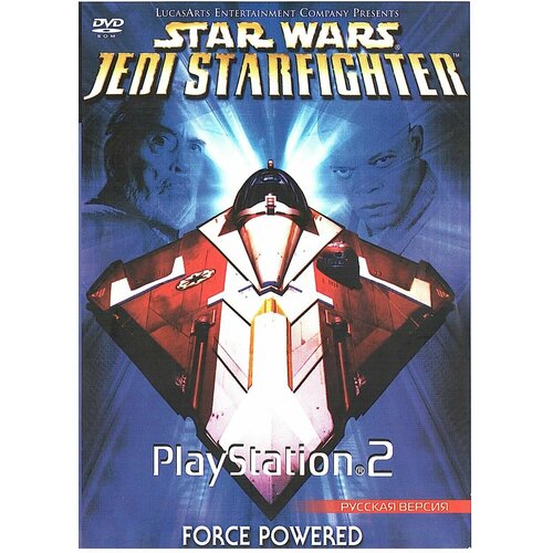 PS2 Игра Star Wars Jeni Starfighter (PlayStation2, русская версия)